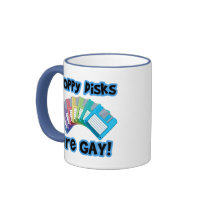 Floppy Discs are Gay Mugs