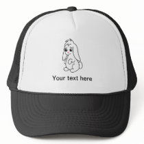 Floppy Ear Cute White Bunny Rabbit Hats
