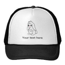 Floppy Ear Cute White Bunny Rabbit Hats