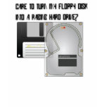 Floppy to Hard t-shirts