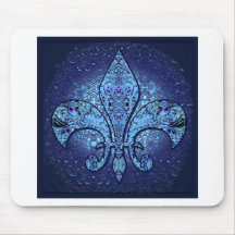 Flor De Lis lt.png Mousepad