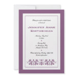 Flora Bee Bridal Shower Invitation