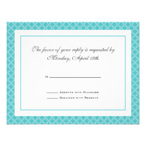 Flora Bee RSVP Card invitations