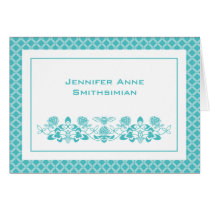 Flora Bee Thank You Card cards