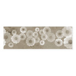 Flora Bookmark Business Cards