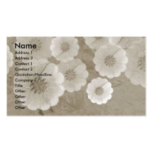 Flora Business Card - Personalized