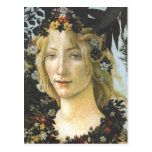 Flora (detail of Primavera), Sandro Botticelli Post Card