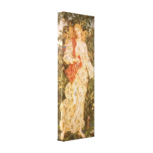 Flora, Goddess of Blossoms and Flowers by Morgan Canvas Prints