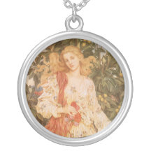 Flora, Goddess of Blossoms and Flowers by Morgan Pendants