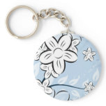 Floral 09 key chain