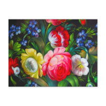 Floral 2012 Pocket Calendar
