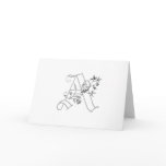Floral A Notecard