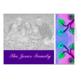 Floral Abstract Template Cards
