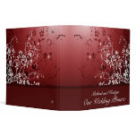 Floral Abstract Wedding Planner Binder