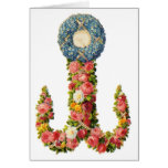 Floral Anchor Card- Customizable