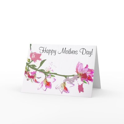 Floral Art Mothers' Day Card by farmer77
