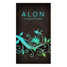 Floral Beauty Business Cards Makeup Artist BG
