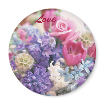 Floral Beauty Magnet