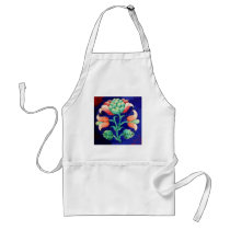 FLORAL , blue pink green
