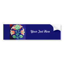 FLORAL , blue pink green