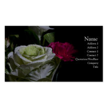 Floral Business Card Template