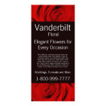 Floral Company FloristrRed Roses Rack Card
