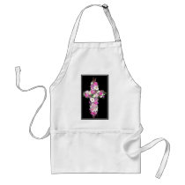 Floral Cross Aprons