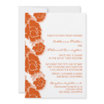 Floral Decadence Wedding Invitation