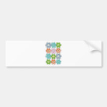 Floral Decor Bumper Sticker