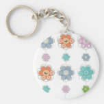 Floral Decor Key Chain