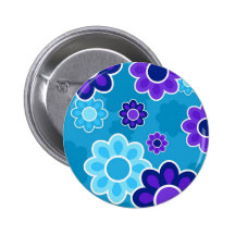 Floral Design Buttons