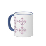 Floral Design. Pink and pastel multi-colour. Coffee Mug