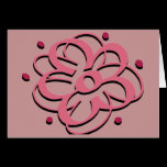 Floral Design Pink cards