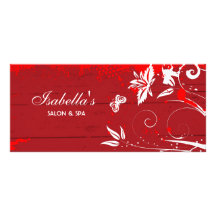 Floral Design Rack Card