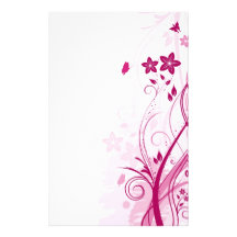 Floral Design Stationery