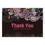 Floral Design Thank You Card