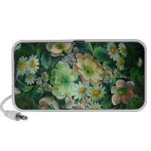 Floral Doodle Speakers