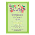 Floral Easter Invitation