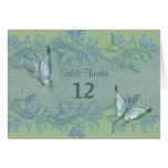 Floral en pastel de papillon - nombre d'allocation cartes de vœux