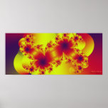 Floral Evolution 003 Pastel Magic   Art Print