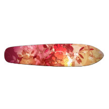 Floral Fashion 6 Skateboard