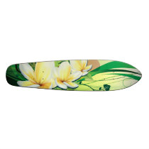 Floral Fashion 8 Skateboard