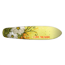 Floral Fashion 9 Skateboard