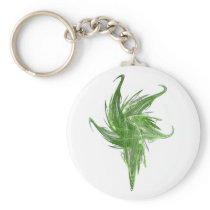 Floral first keychains