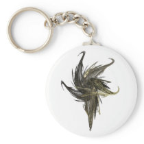 Floral first keychain