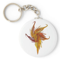 Floral first key chains