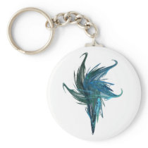 Floral first key chain