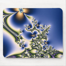 Floral Fractal Mousepad