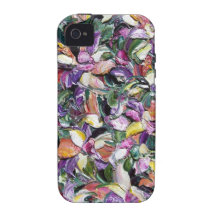 floral garden Case-Mate iPhone 4 cases