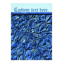Floral Gems Personalized Announcements